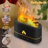 7 Color 250ml Air Humidifier Flame Essential Oil Diffuser Bedroom Mist Relax Home