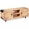 TV Cabinet Rough Mango Wood 47.2"x11.8"x19.7"
