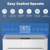10,000 BTU Portable Air Conditioners, Portable AC Unit with Remote Control for Room up to 400 Sq.Ft, 3-in-1 Room Air Conditioner Work as Dehu & Fan &