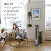 42" Wind Curve Tower Fan with Ionizer and Remote, 2551, Silver