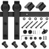 6.6ft Sliding Barn Door Hardware Kit