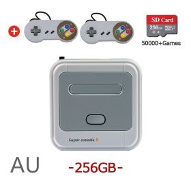 Super Console X Retro Game Console PRO Upgrade Version TV Set-Top Box R8 Game Console PSPArcade (Option: E-AU)