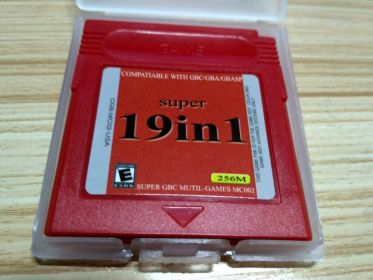 Game Boy Color Mutil-Games Cart - English (Option: 19in1)