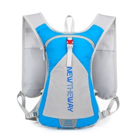 NylonCycling Sports Outdoor Waterproof Foldable Storage Light (Option: Light Blue-13 Inch)