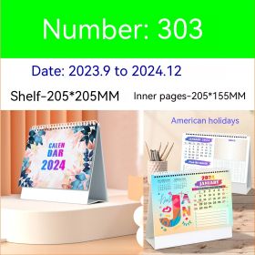 Desk Calendars, Decorations, Gifts (Option: Style 303)