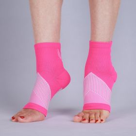 New Sports Ankle Support Anti-ankle Socks (Option: Rose S Yards)