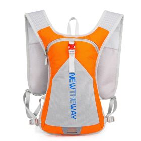 NylonCycling Sports Outdoor Waterproof Foldable Storage Light (Option: Orange-13 Inch)