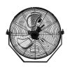 High Velocity 3 Speed Ventilation Metal Fan For Commercial Residential Use