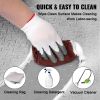 VEVOR Garage Floor Mat, Vinyl Garage Flooring Roll Anti-Slide Diamond Texture Silver Garage Mats for Under Car Covering Space DIY PVC Garage Floor Mat