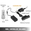 VEVOR Motorized TV Lift Stroke Length 35 Inches Motorized TV Mount Fit for 32-65 Inch TV Lift with Remote Control Height Adjustable 28.7-64.2 Inch,Loa