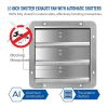 Aluminum High Speed Shutter Exhaust Fan