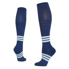 Compression Stockings Exercise Muscle Energy Compression Socks Female (Option: Peace Blue-XXL)