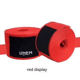 Boxing Sanda Tied Hands Bandage (Option: Red-500cm)