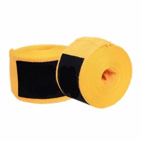 Boxing Sanda Tied Hands Bandage (Option: Yellow-500cm)